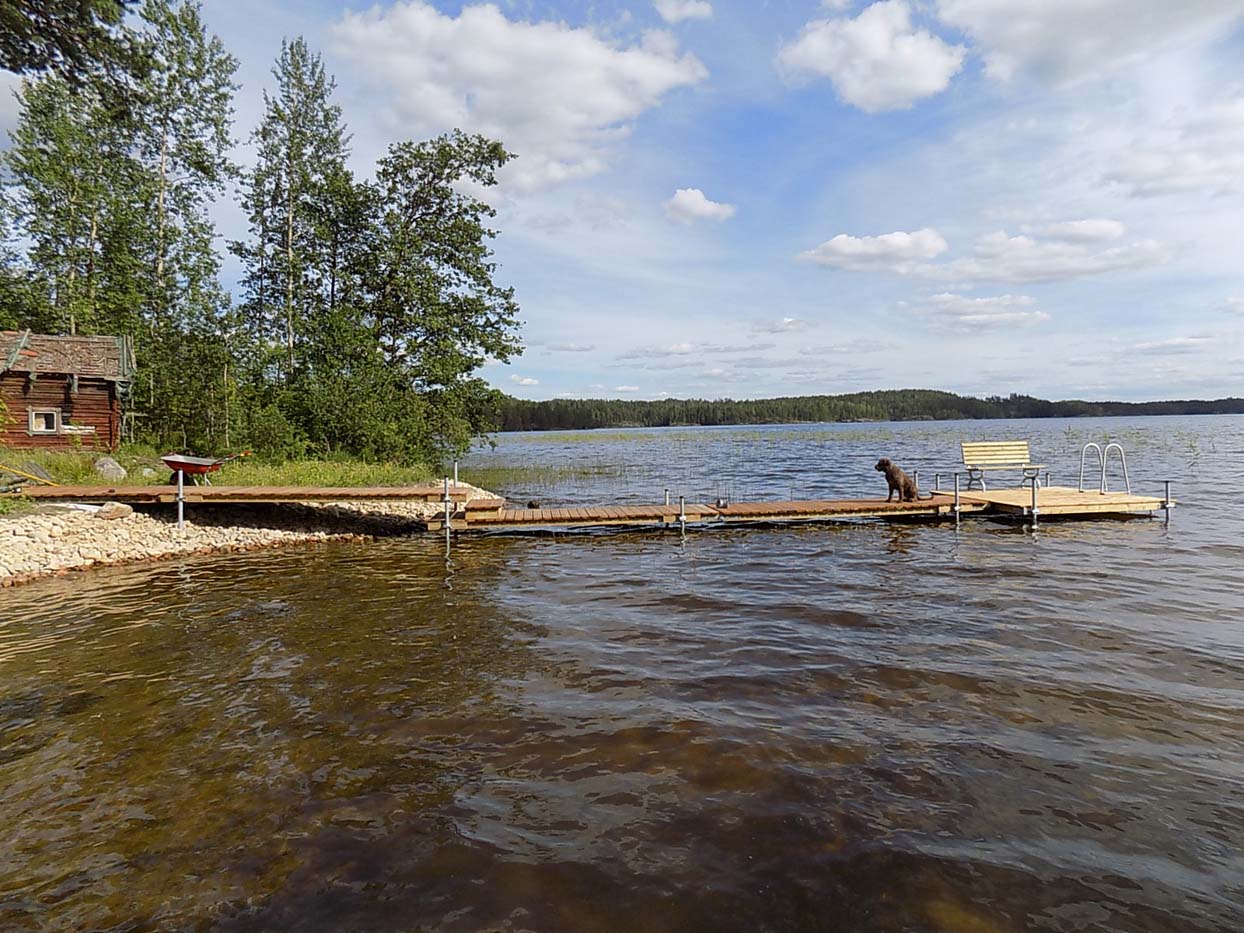 Porrastettu laituriratkaisu