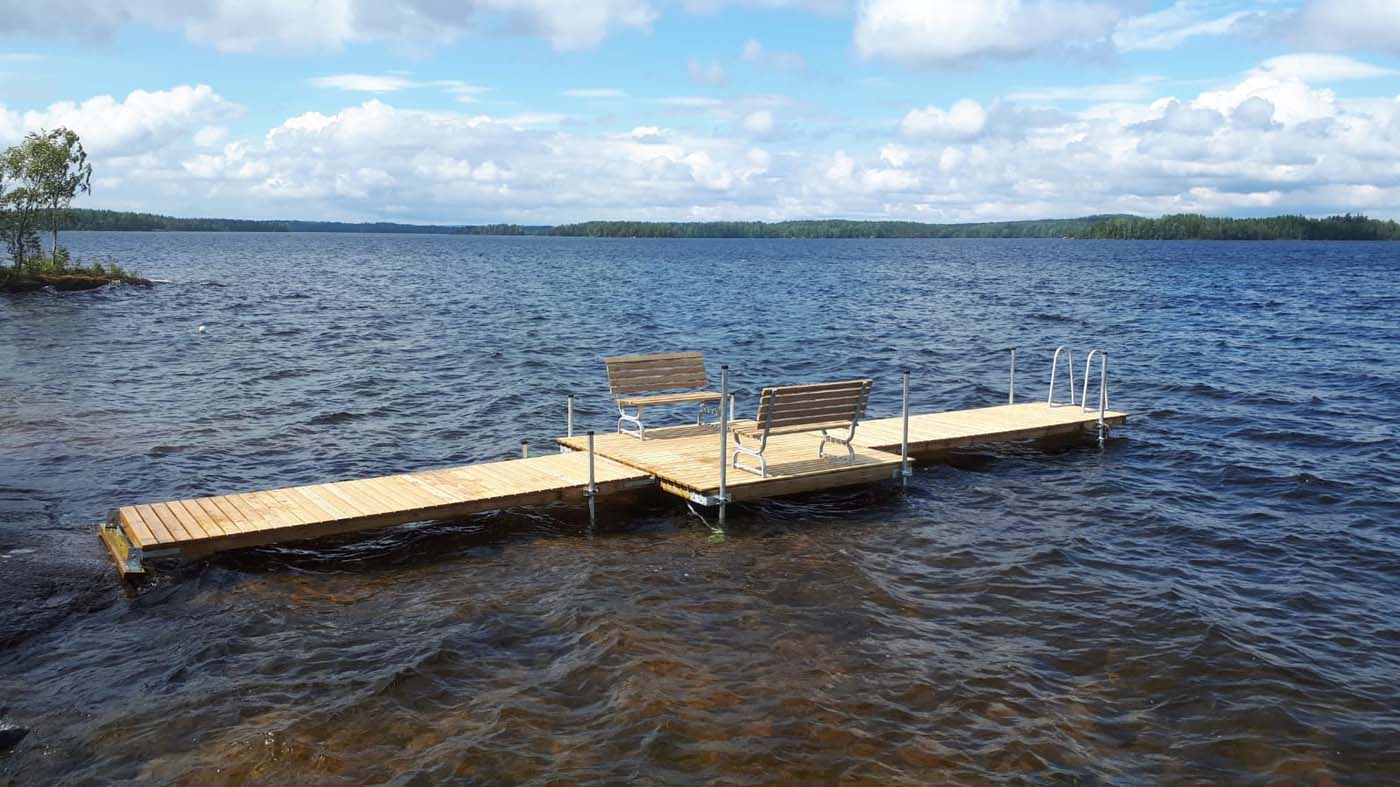 Aaltojen rasitus laituriin